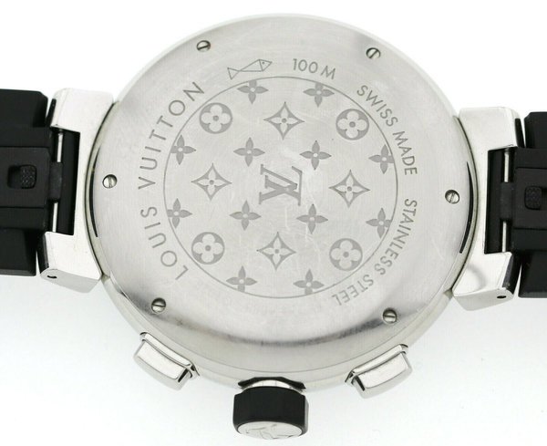 LOUIS VUITTON TAMBOUR, AUTOMATIC- FLYBACK CHRONOGRAPH REF. Q 102 B LIMITED EDITION 888 STÜCK